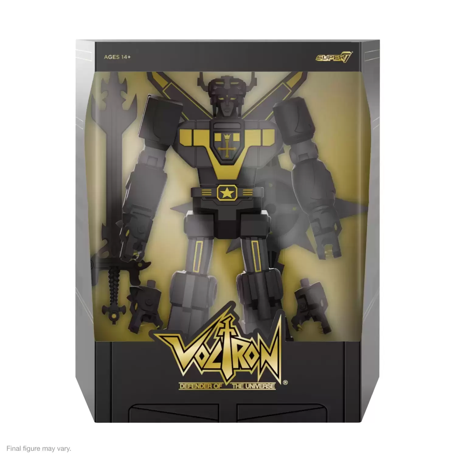 Super7 - ULTIMATES! - Voltron - Defender of the Universe (Galaxy Black)