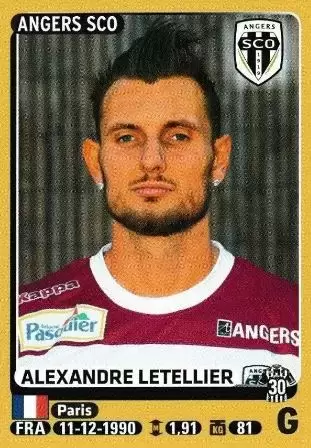 Foot 2015-2016 - Alexandre Letellier - Angers SCO