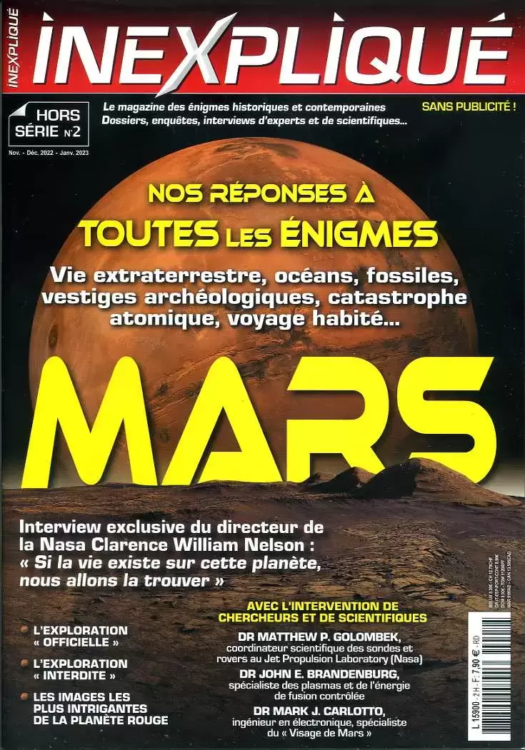 Science et Inexpliqué - Inexpliqué HS n° 2 : Mars