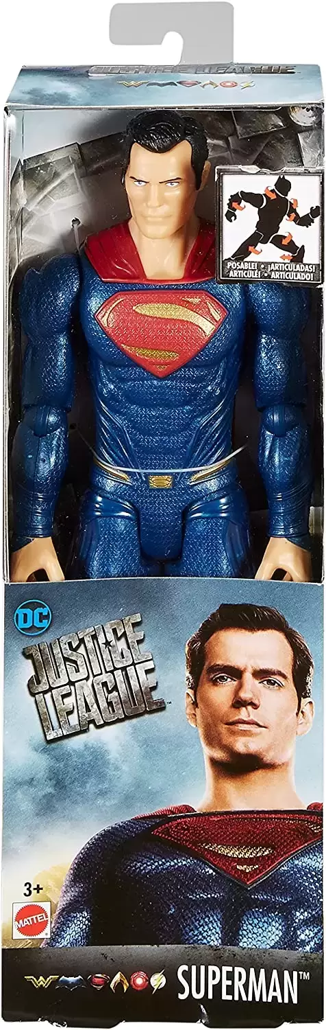 DC Justice League Movie - Superman (True Moves)