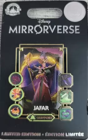Disney Mirriorverse Pins - D23 2022 - Mirrorverse Series - Jafar