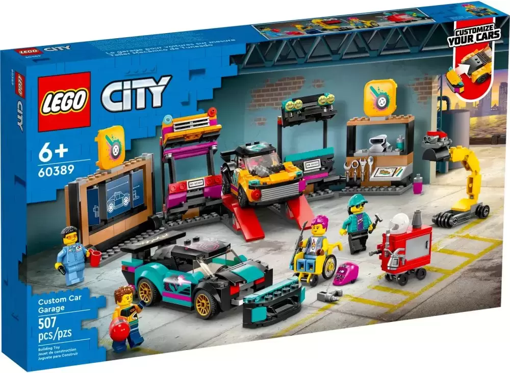 LEGO CITY - Le garage de customisation