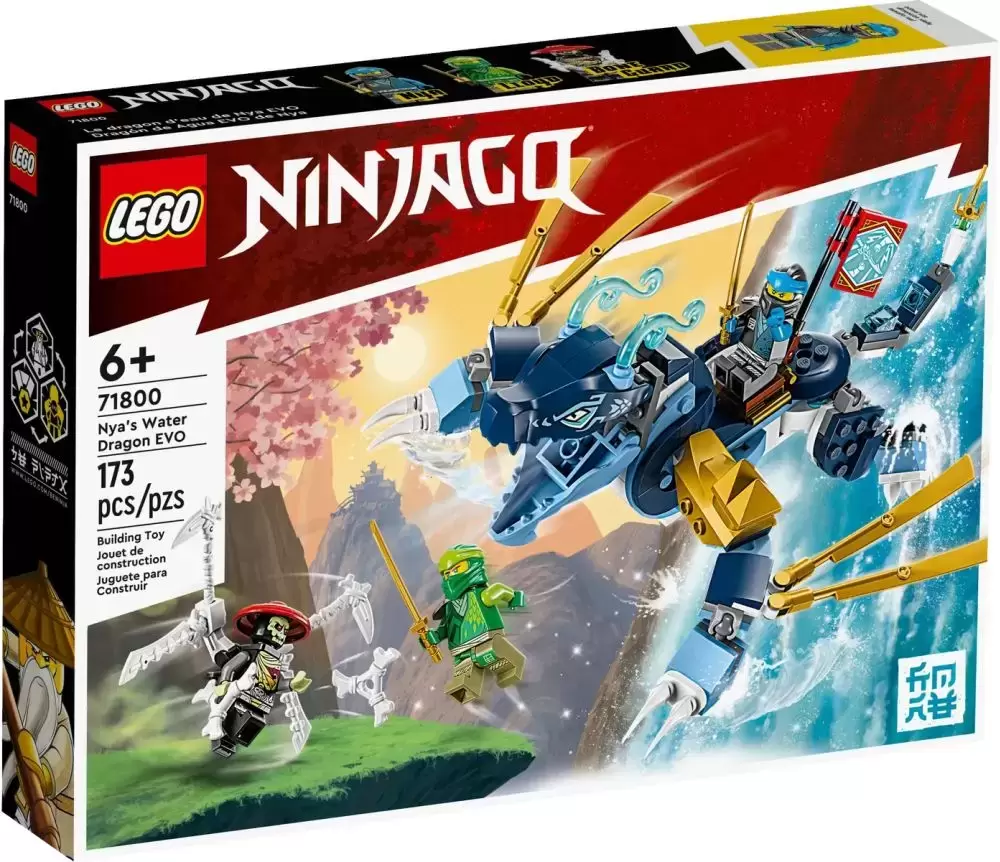 LEGO Ninjago - Le dragon d’eau de Nya – Évolution