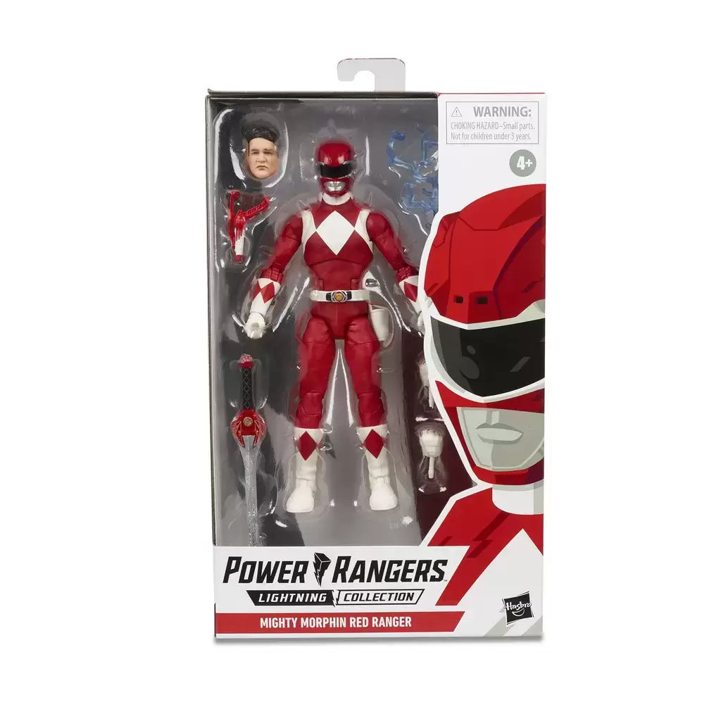 Power Rangers Hasbro - Lightning Collection - Mighty Morphin Red Ranger