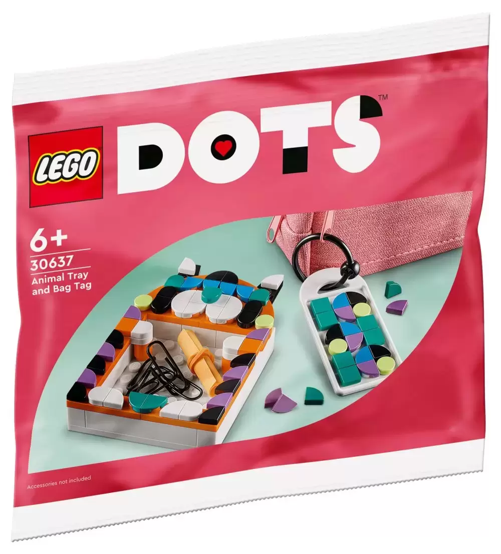 LEGO Dots - Animal Tray and Bag Tag