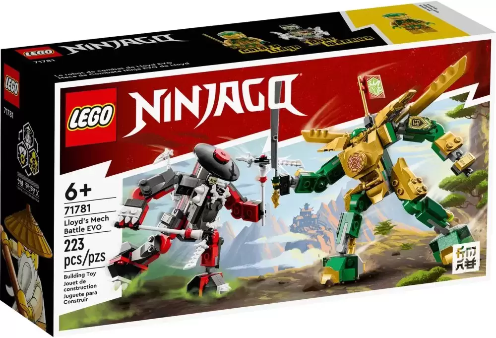 LEGO Ninjago - Le combat des robots de Lloyd – Évolution