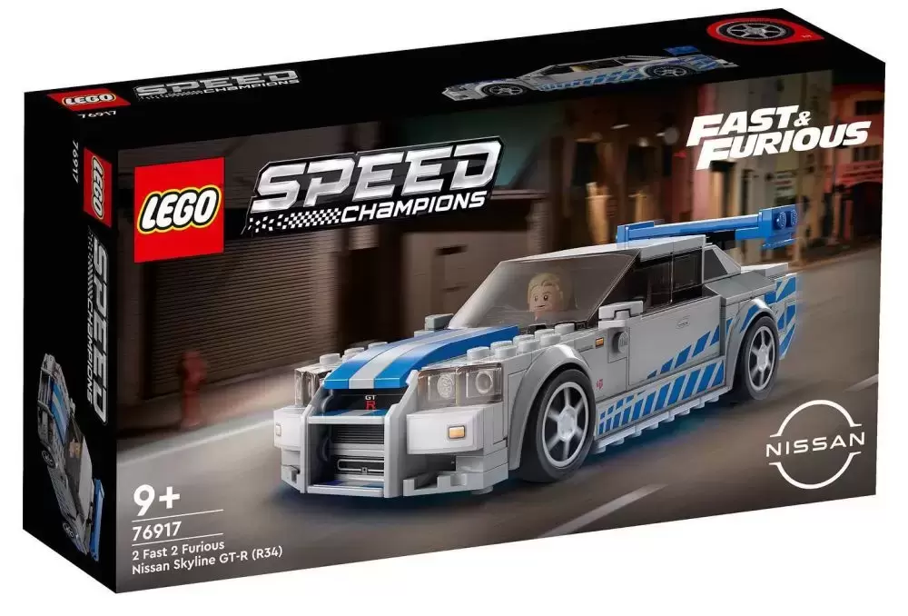 LEGO Speed Champions - 2 Fast 2 Furious Nissan Skyline GT-R (R34)
