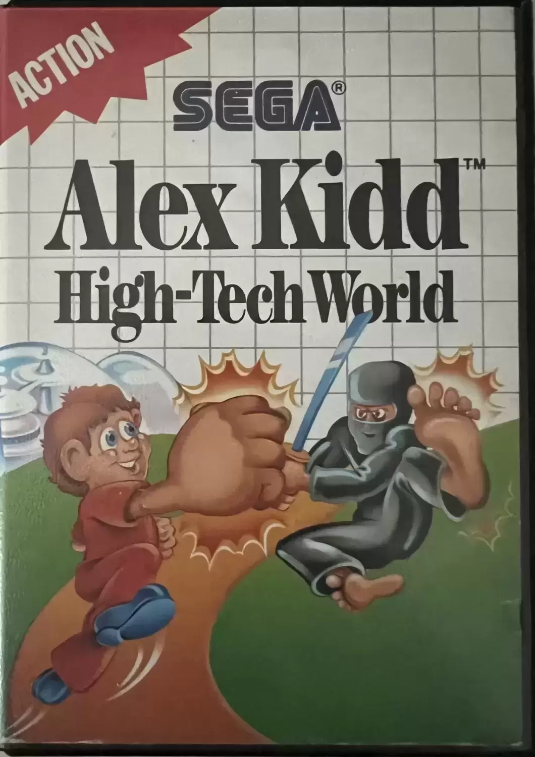 Jeux SEGA Master System - Alex Kidd: High-Tech World