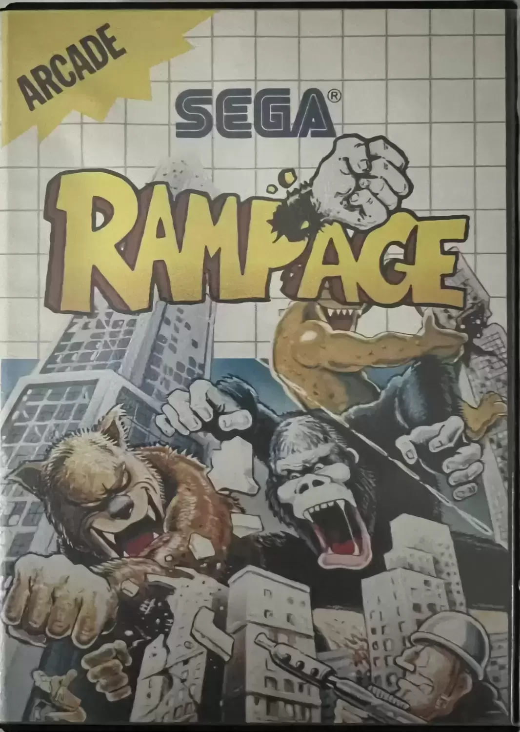 SEGA Master System Games - Rampage