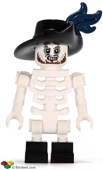 Lego Pirates Of The Caribbean Minifigures - Skeleton Barbossa
