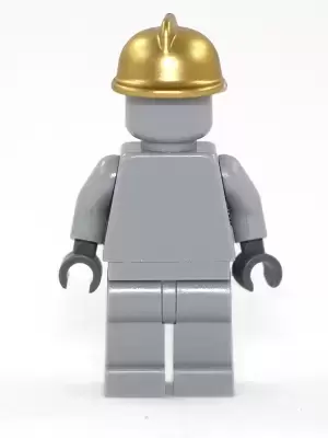 LEGO Holiday & Event Minifigures - Statue - Firefighter