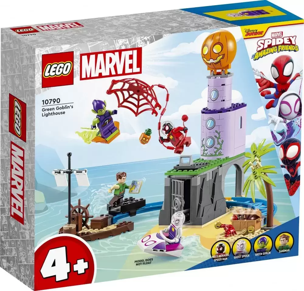 Green Goblin's Lighthouse - LEGO MARVEL Super Heroes set 10790