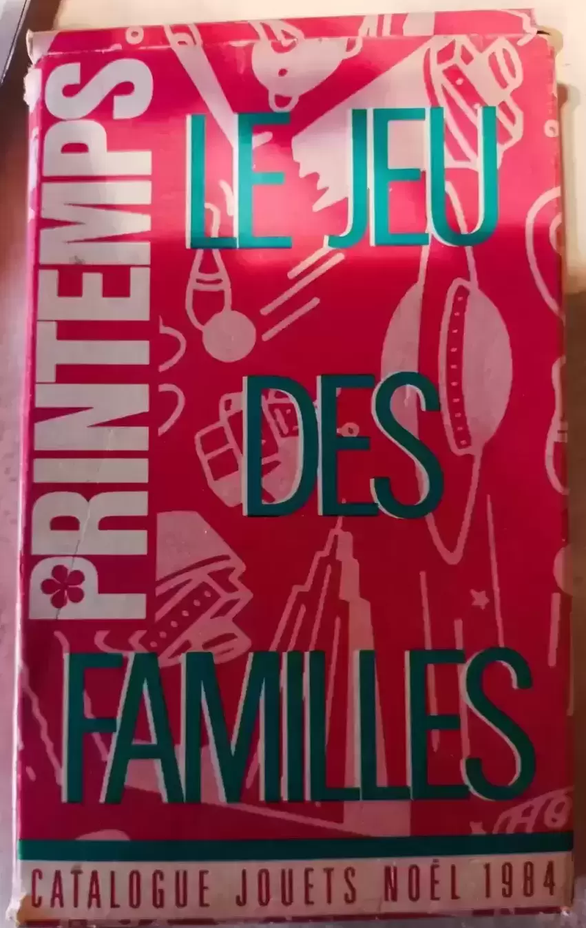 Jeu des 7 Familles - Printemps - Catalogue Jouets Noël 1984