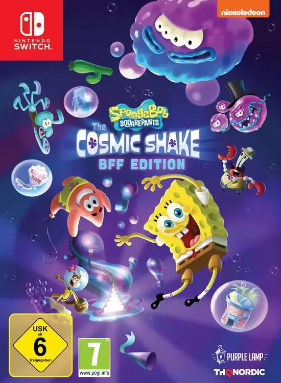 Nintendo Switch Games - SpongeBob Squarepants - The Cosmic Shake (BFF Edition)