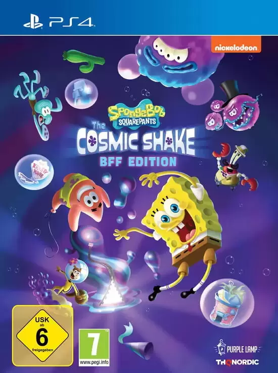 Jeux PS4 - SpongeBob Squarepants - The Cosmic Shake (BFF Edition)
