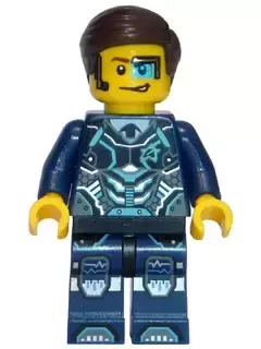 Lego Ultra Agents Minifigures - Agent Curtis Bolt