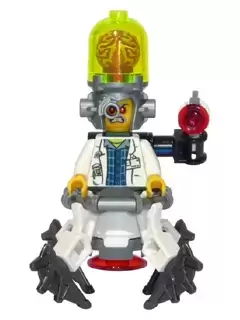 Lego Ultra Agents Minifigures - Professor Brainstein with Mech Suit