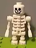 Lego Castle Minifigures - Skeleton with Standard Skull, Angular Rib Cage, Mechanical Arms