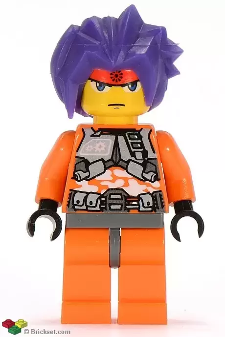 Lego Exo-Force Minifigures - Ryo - Silver Armor
