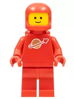 Lego Space Minifigures - Classic Space - Red with Air Tanks and Updated Helmet (Second Reissue)