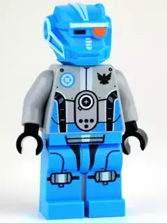 Lego Space Minifigures - Dark Azure Robot Sidekick