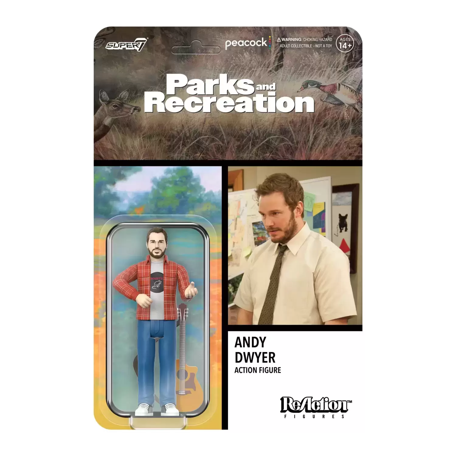 ReAction Figures - Parks and Recreation - Andy Dwyer (Mouse Rat)