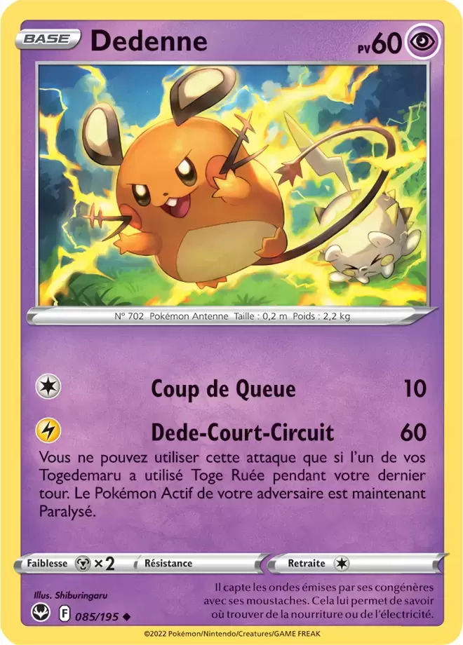 Tempête Argentée - Dedenne