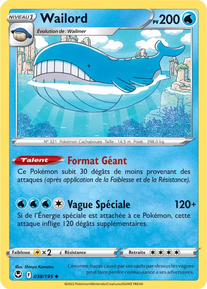 Tempête Argentée - Wailord