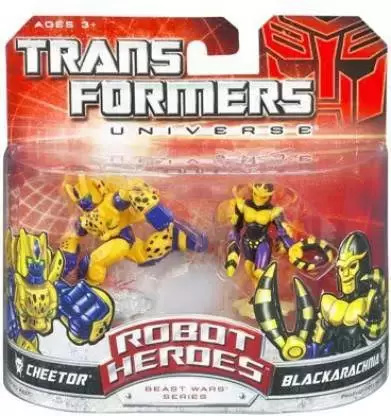 Transformers Robot Heroes - Cheetor vs Blackarachnia