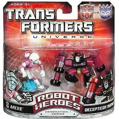 Transformers Robot Heroes - Arcee vs Rumble