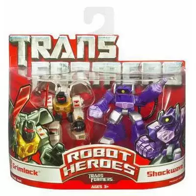 Transformers Robot Heroes - Grimlock vs Shockwave