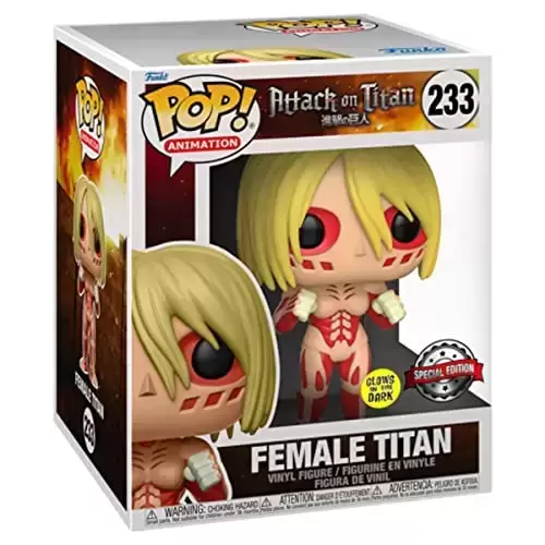 POP! Animation - Attack on Titan -  Female Titan GITD