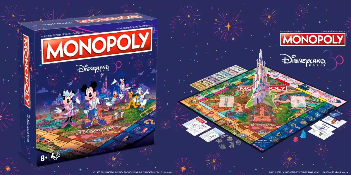 Monopoly Kids - Monopoly Disneyland Paris - 30ème anniversaire