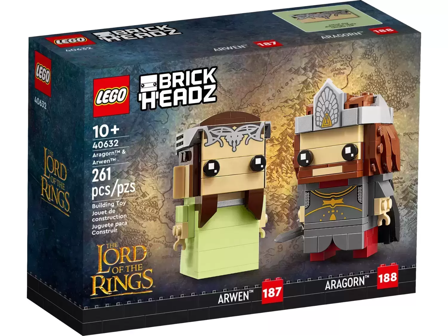 LEGO BrickHeadz - 187 & 188 - Arwen & Aragorn