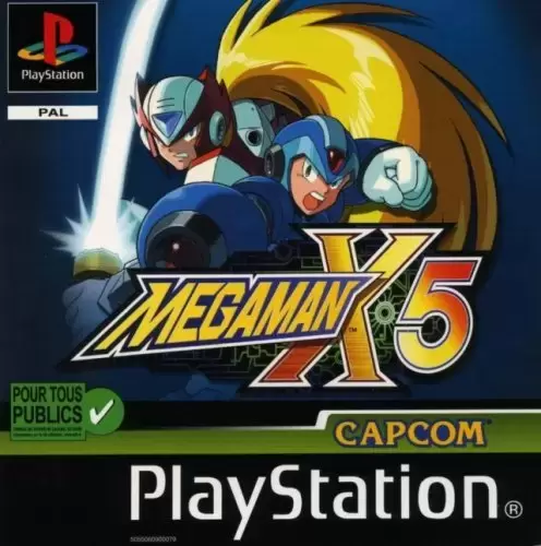 Jeux Playstation PS1 - Megaman X 5
