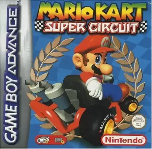 Jeux Game Boy Advance - Mario Kart Super Circuit