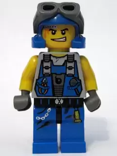 Lego Power Miners Minifigures - Power Miner - Engineer, Goggles