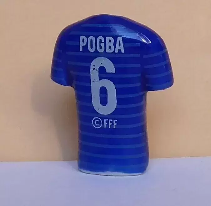 Fèves - Maillots des Bleus FFF - Intermarché 2022 - Pogba