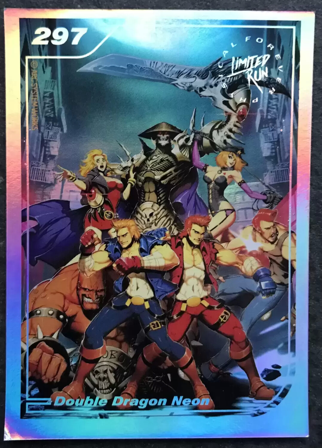 Limited Run Cards Series 2 - Double Dragon Neon