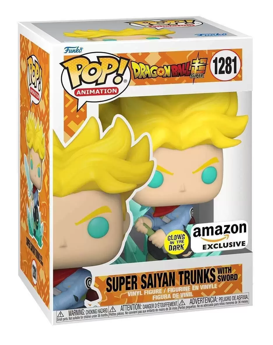 POP! Animation - Dragon Ball - Super Saiyan Trunks with Sword GITD