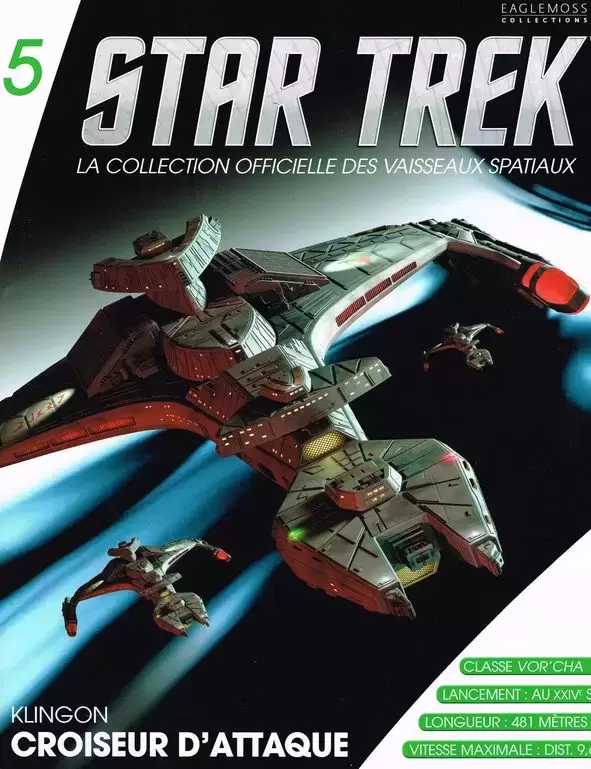 Star Trek - La collection officielle - Croiseur d\'attaque klingon