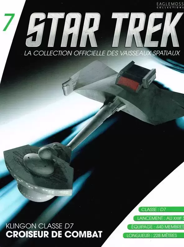 Star Trek - La collection officielle - Croiseur de combat klingon classe D7