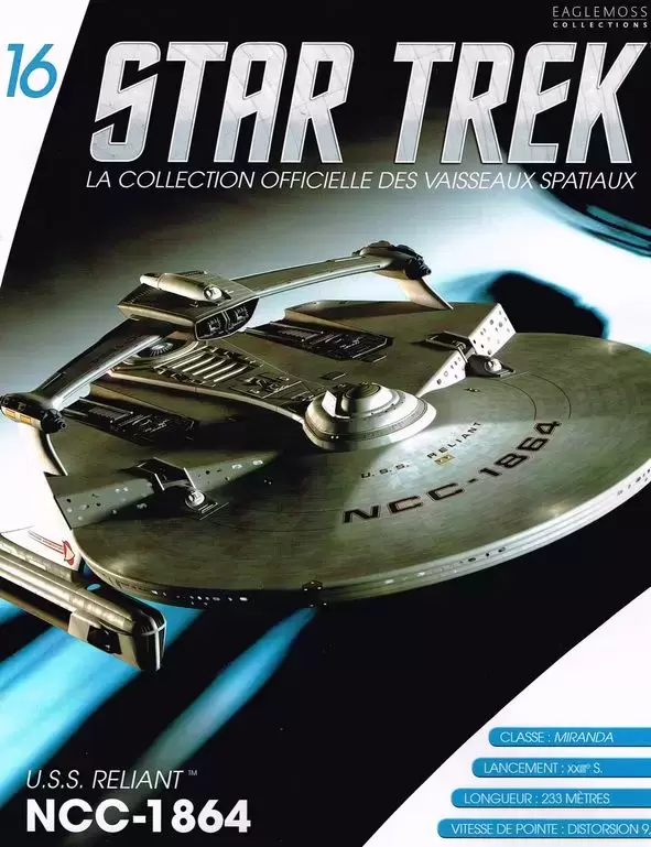 Star Trek - La collection officielle - USS Reliant NCC-1864