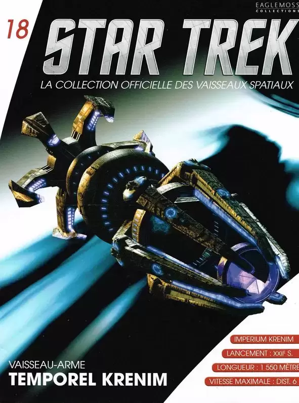 Star Trek - La collection officielle - Vaisseau-arme temporel krenim