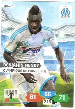 Adrenalyn XL 2013-2014 (France) - Benjamin Mendy - Defenseur - Olympique de Marseille