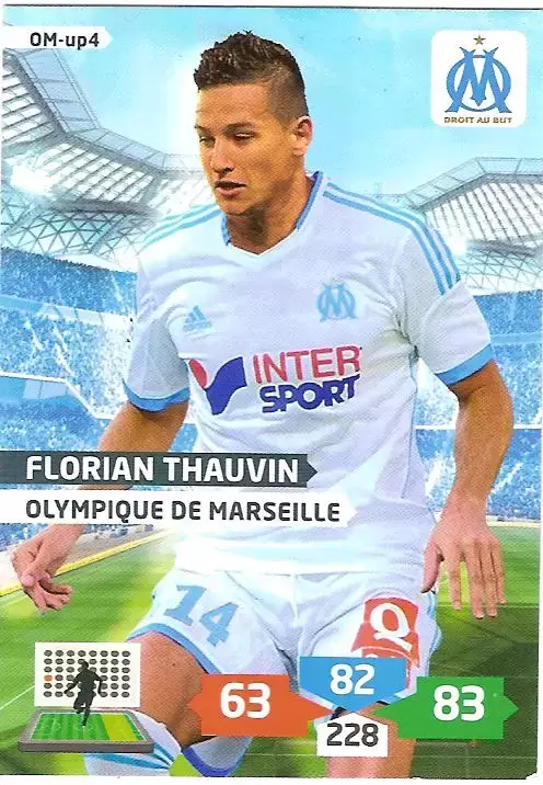 Adrenalyn XL 2013-2014 (France) - Florian Thauvin - Attaquant -  Olympique de Marseille