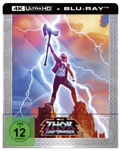 Blu-ray Steelbook - Thor - Love And Thunder 4K UHD Edition (Steelbook) [Blu-ray]