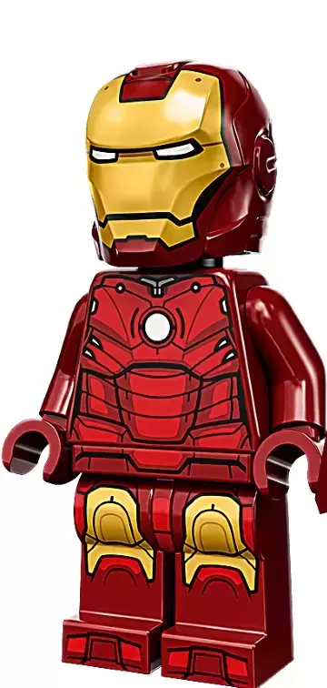 Lego Superheros Minifigures - Iron Man Mark 3 Armor - Helmet