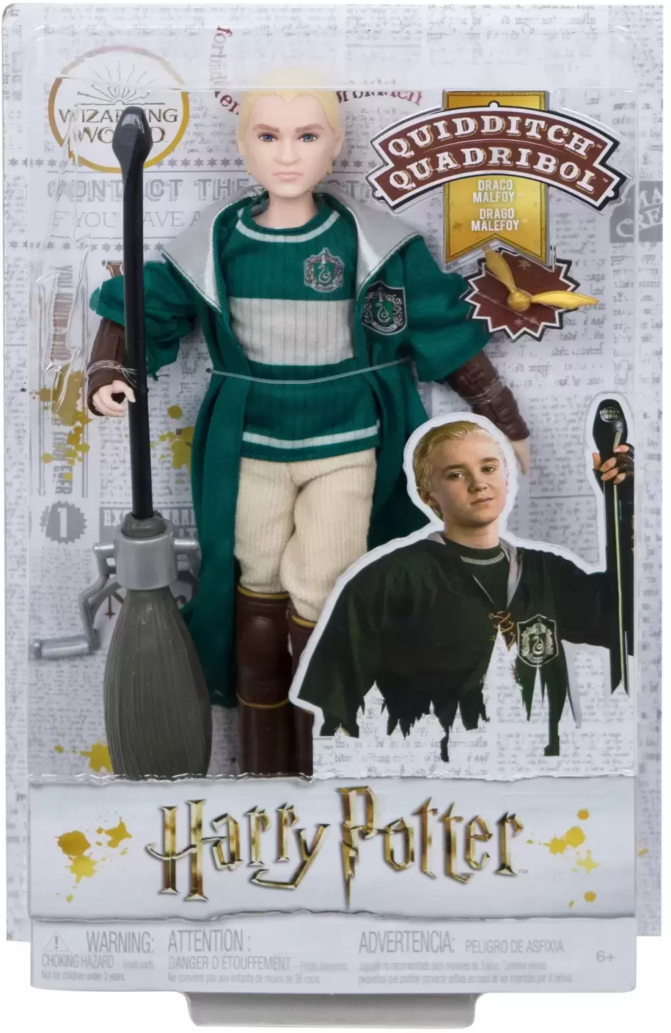 Wizarding World Dolls - Draco Malfoy - Quidditch