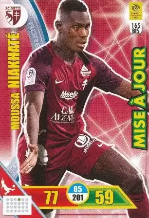 Adrenalyn XL 2017-18 - Moussa Niakhaté - FC Metz